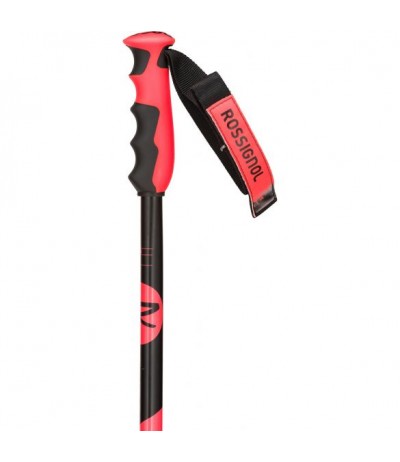 LEKI WCR SL 3D bright red/black/neon yellow